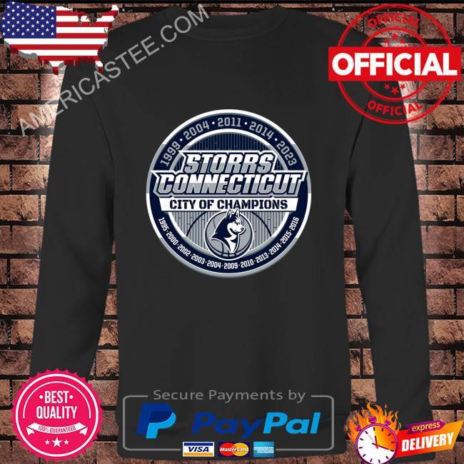 Uconn basketball storrs Connecticut city of champions shirt