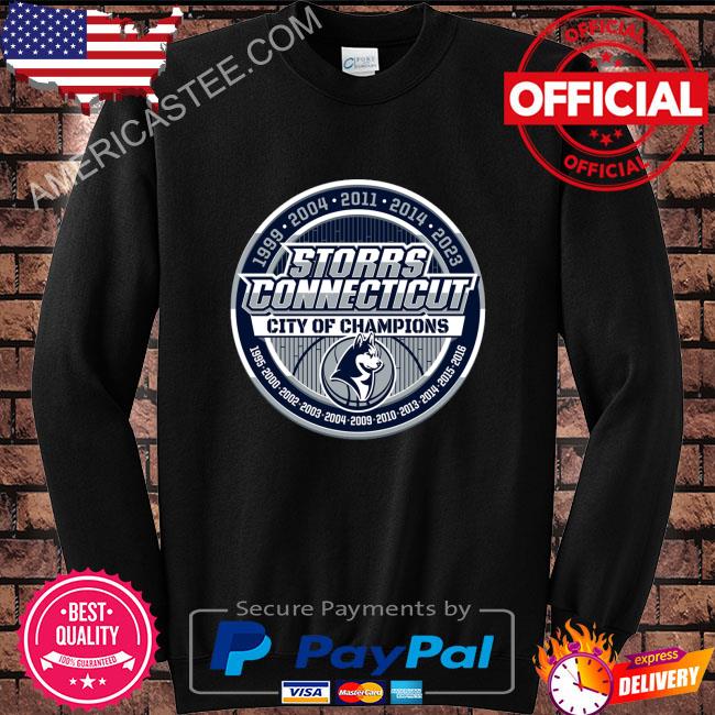 Uconn basketball storrs Connecticut city of champions shirt