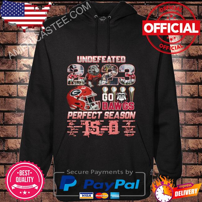 Undefeated Georgia Bulldogs Perfect Season T-Shirt