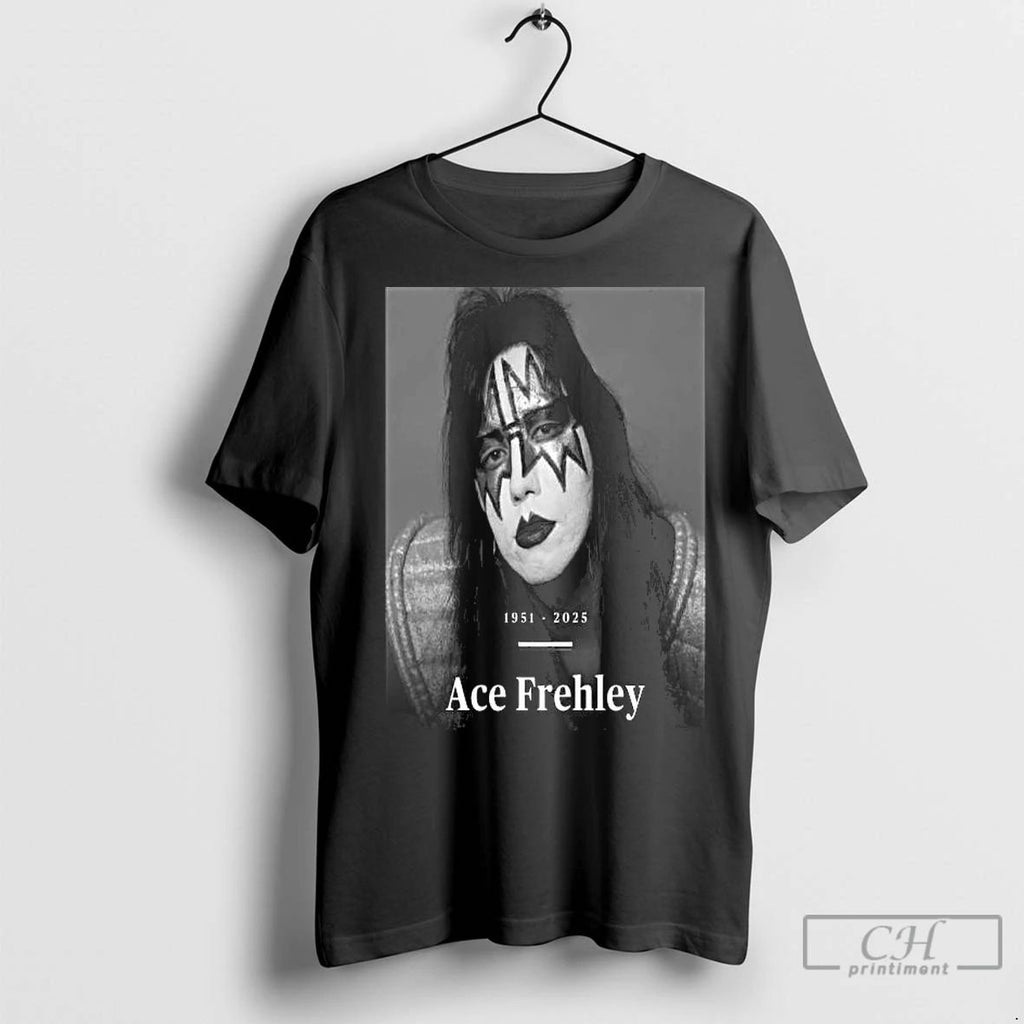 Classic Rip Paul Ace Frehley 1951 2025 Long Sleve