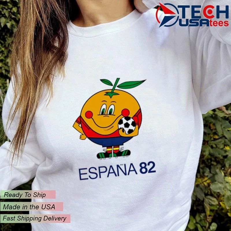 Naranjito Espana 82 World Cup shirt
