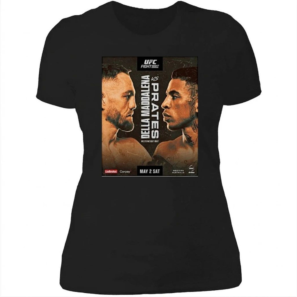 Ufc Fight Night Prates Vs Della Maddalena May 2 2026 Western Australia Shirt