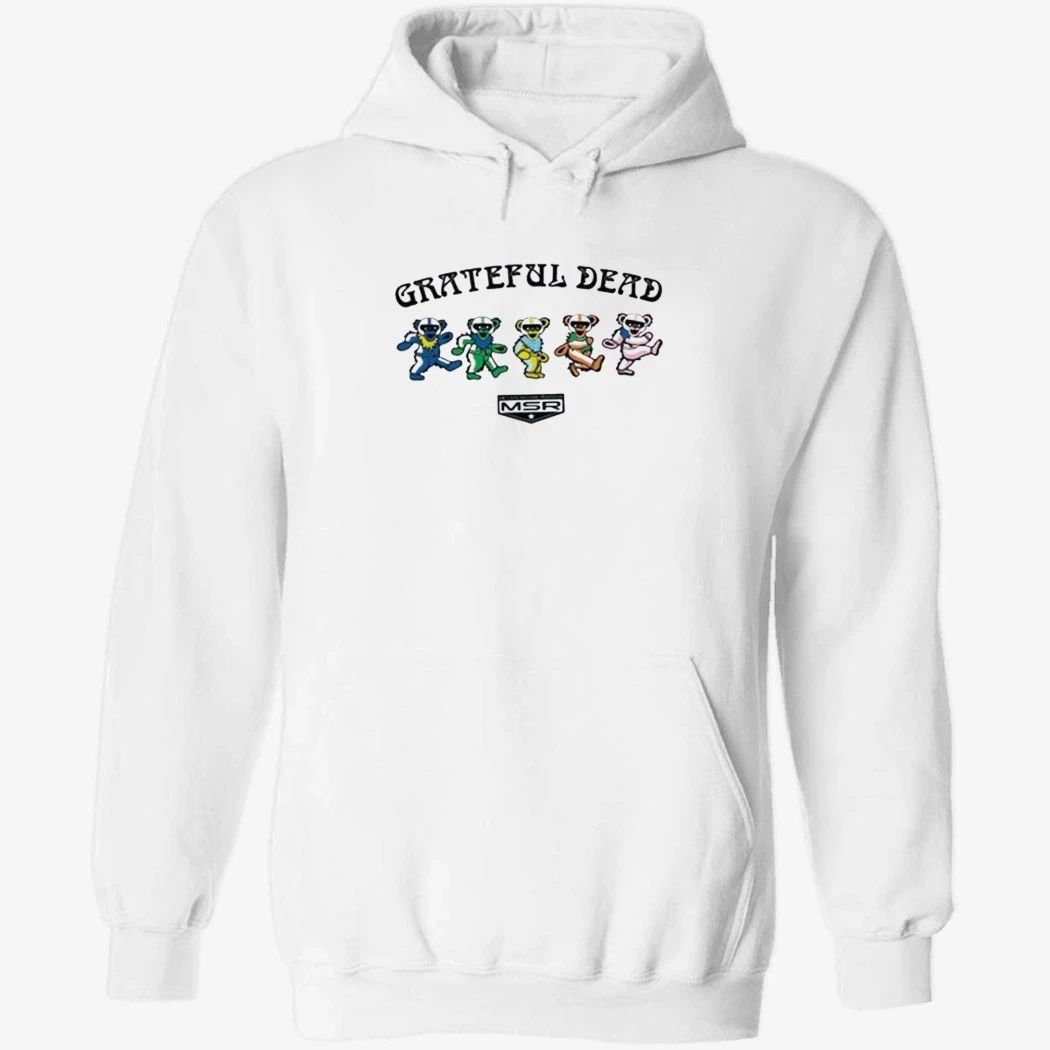 MSR x Grateful Dead Merch Dead Racing Bears Shirt