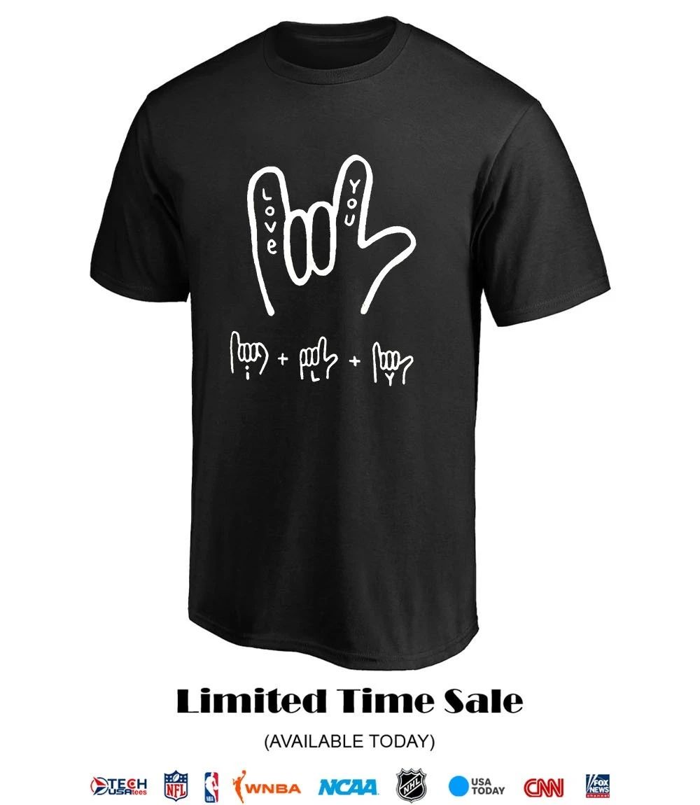 Love you hand shirt