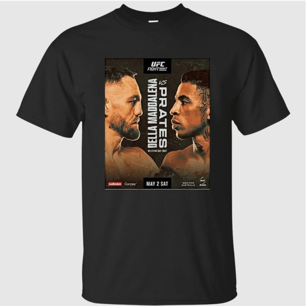 Ufc Fight Night Prates Vs Della Maddalena May 2 2026 Western Australia Shirt