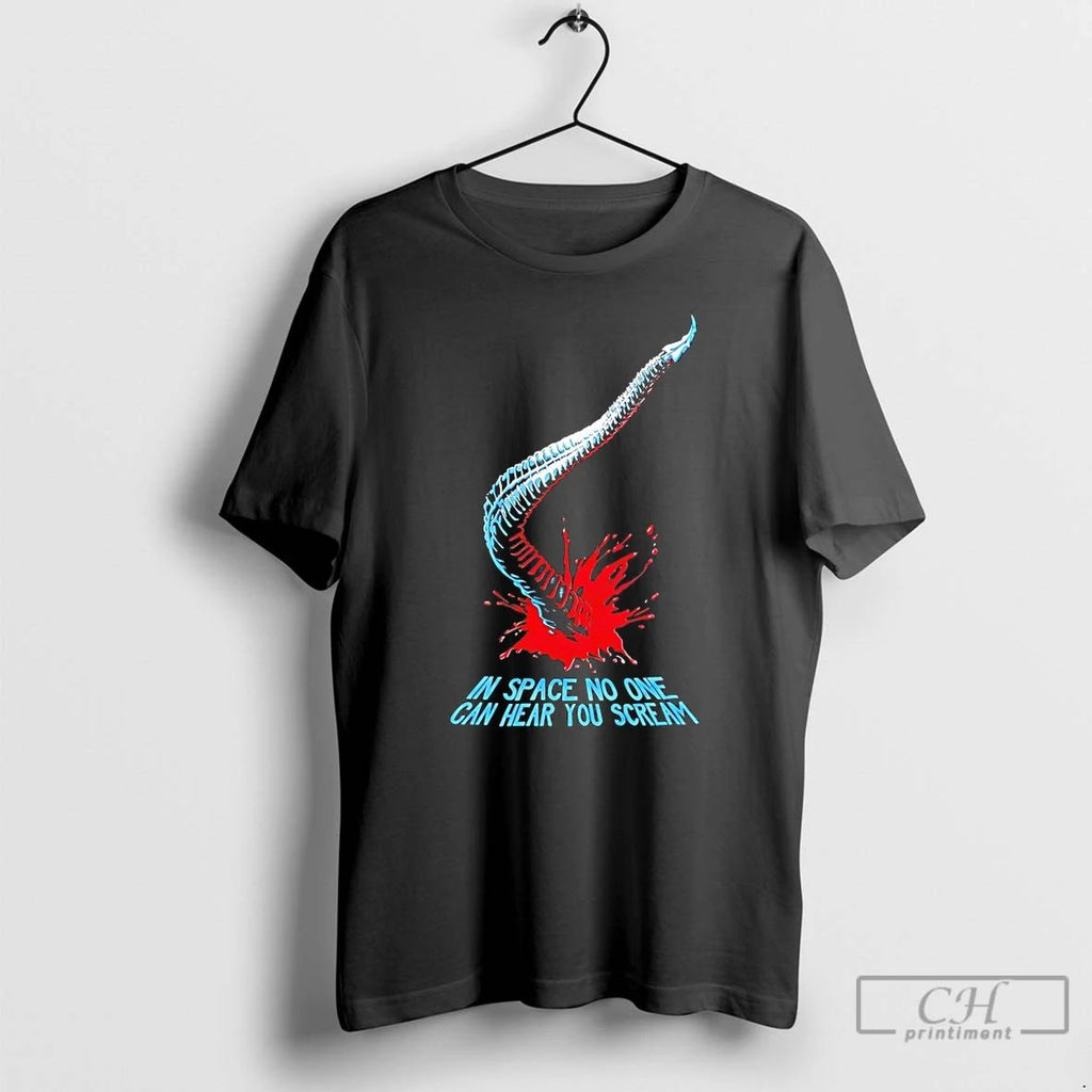 Premium Alien In Space No One Can Hear You Scream T Shirts