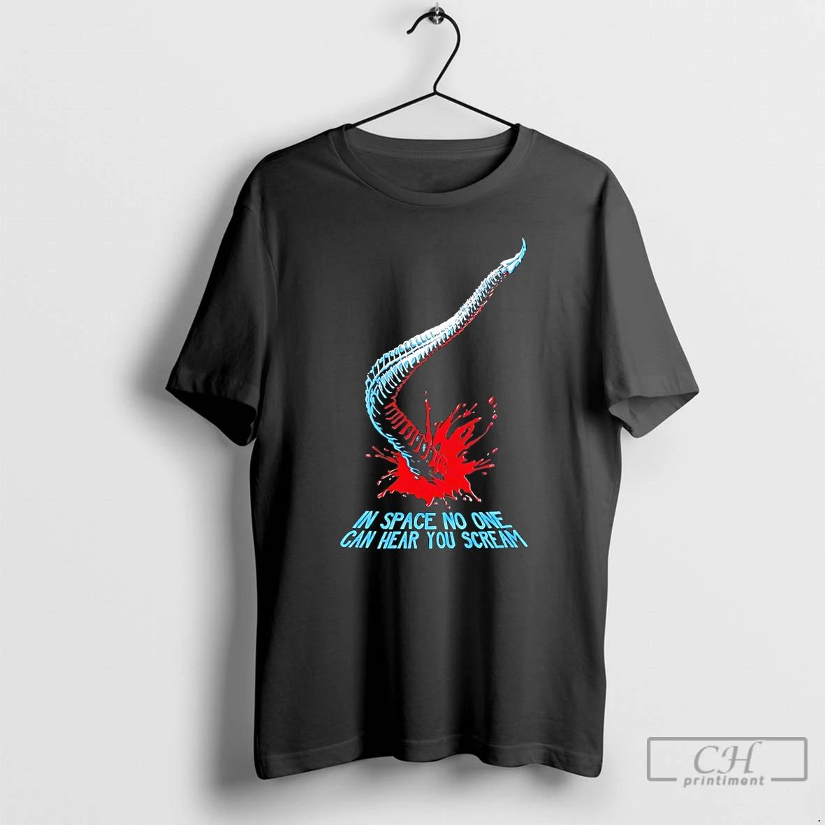 Premium Alien In Space No One Can Hear You Scream T Shirts