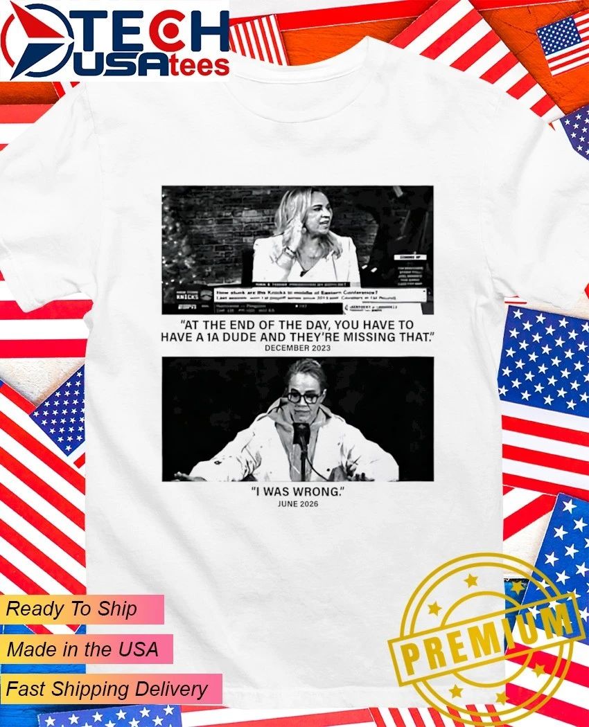 Becky Hammon I was wrong June 2026 shirt
