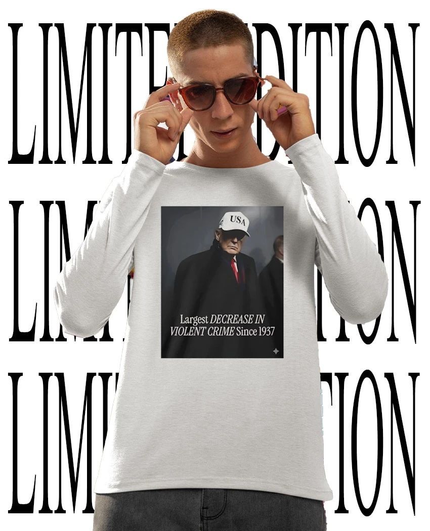 Donald Trump USA hat Largest DECREASE IN VIOLENT CRIME Since 1937 shirt