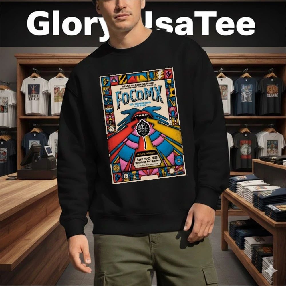 FoCoMX Fort Collins CO 4-24-4-25-2026 Poster Shirt