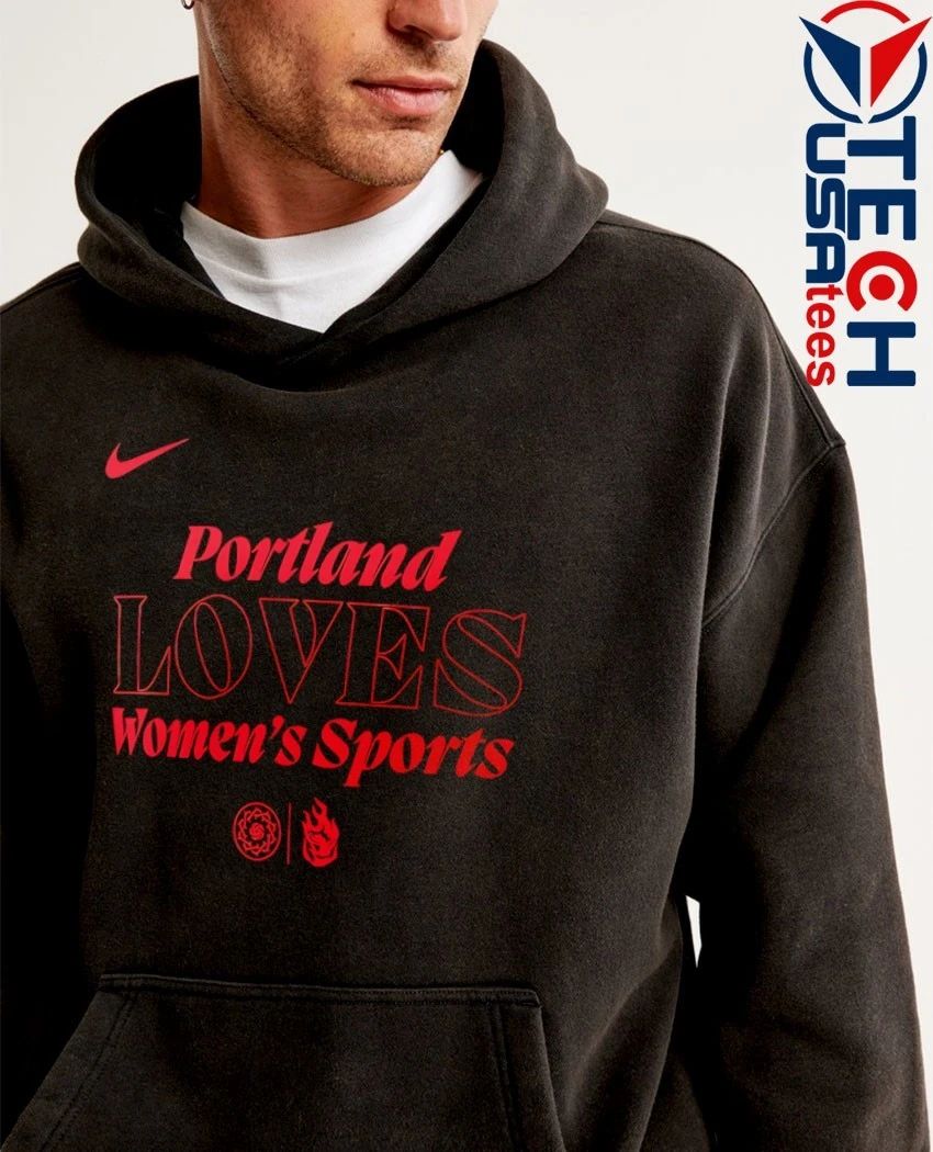 Portland Fire Loves Women’s Sports logo shirt