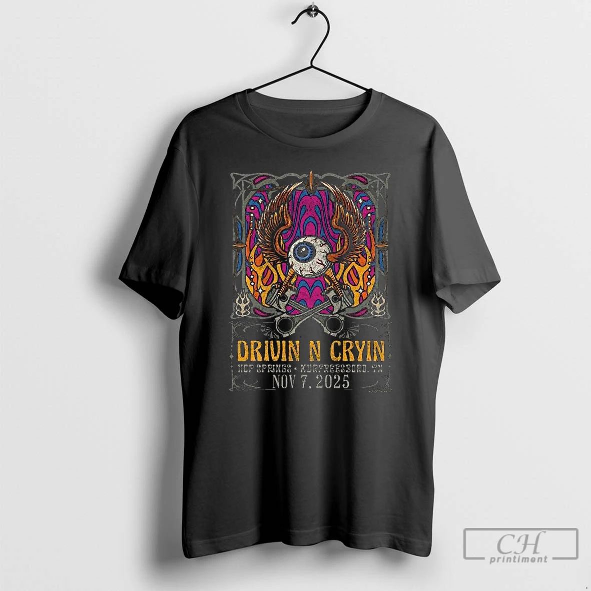 Classic Drivin N Cryin November 7 2025 Hop Springs Beer Park Show Long Sleve
