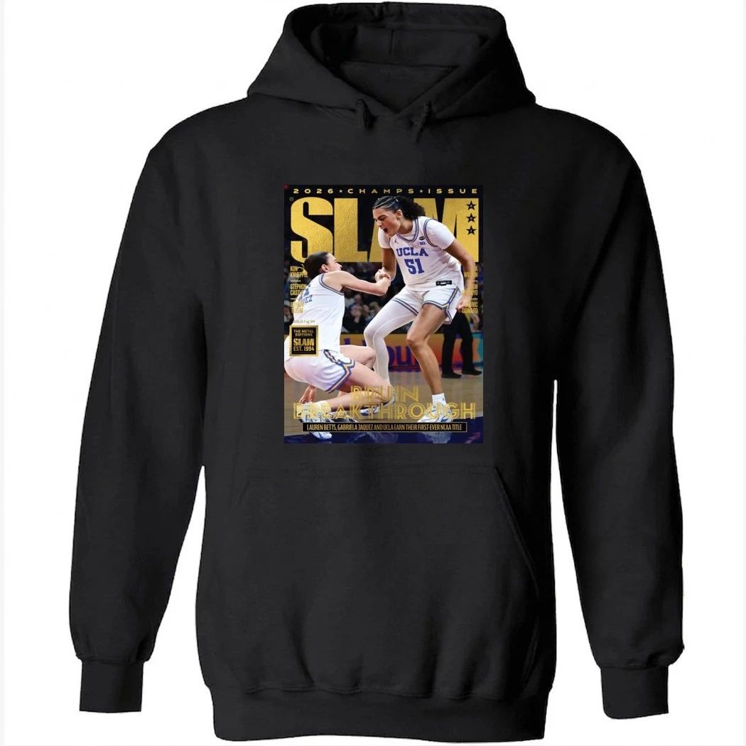 SLAM Magazine 2026 Champs Issue UCLA Bruins Women’s National Champions 2026 Poster Shirt