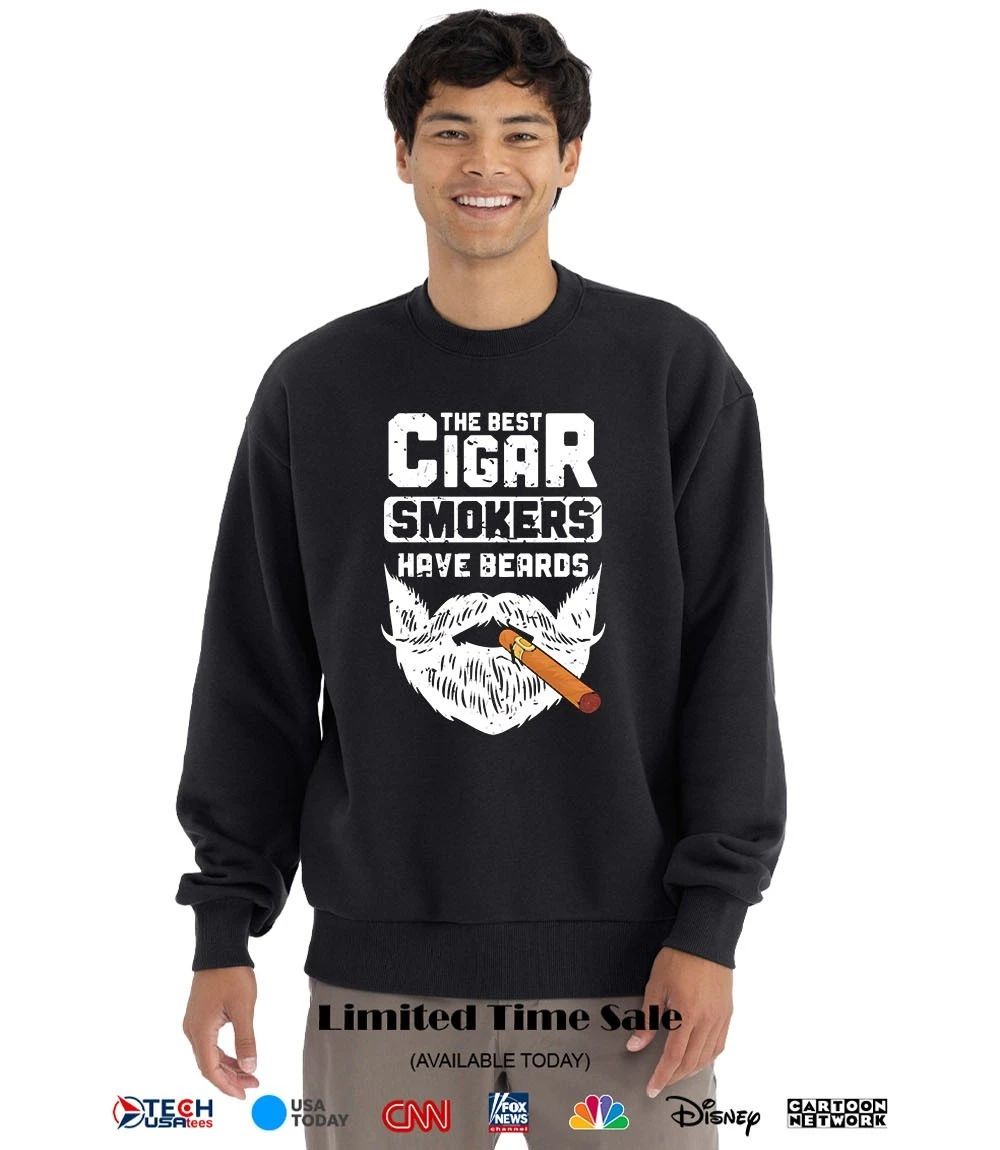 The best cigar smokers have beards cigar shirt