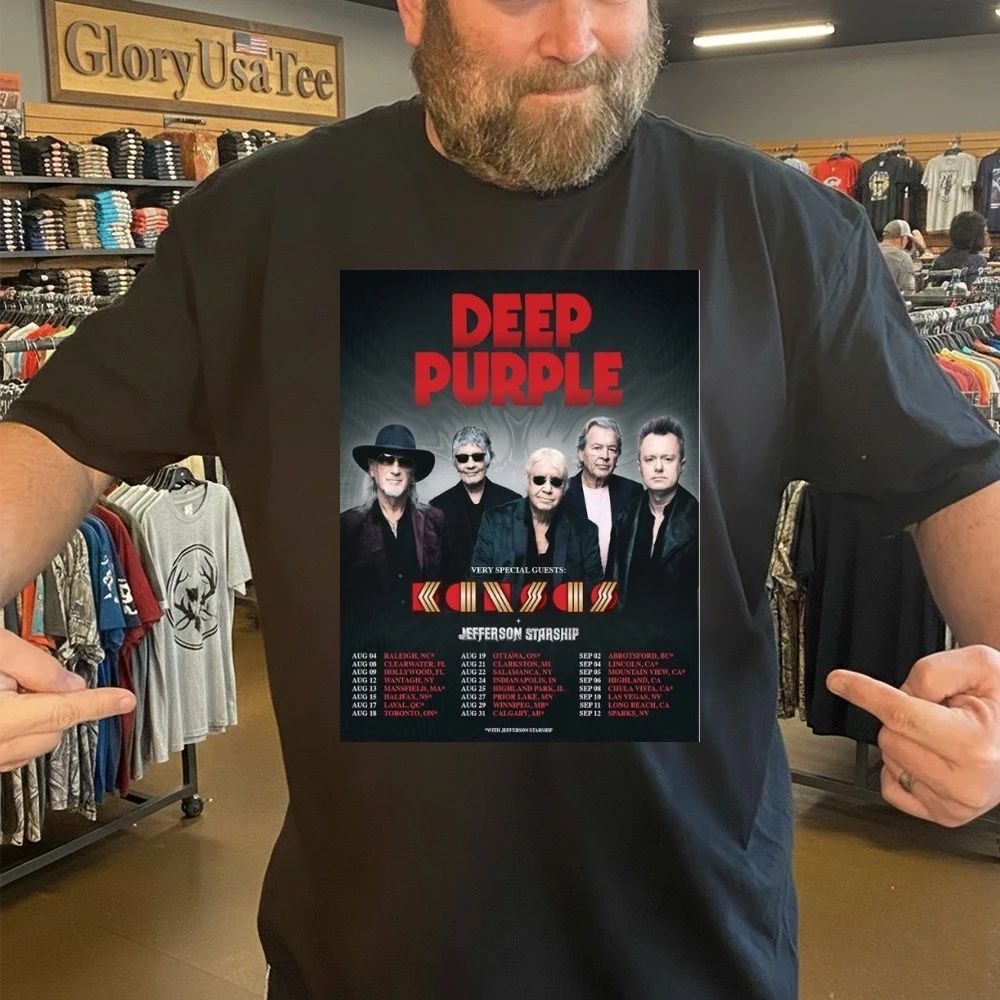 Deep Purple Summer North America Tour 2026 Schedule Dates Shirt