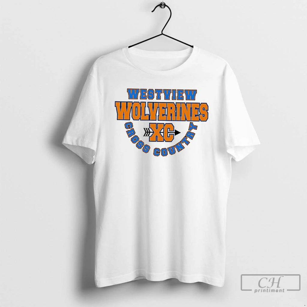 Classic Westview Wolverines Xc Cross Country T Shirts