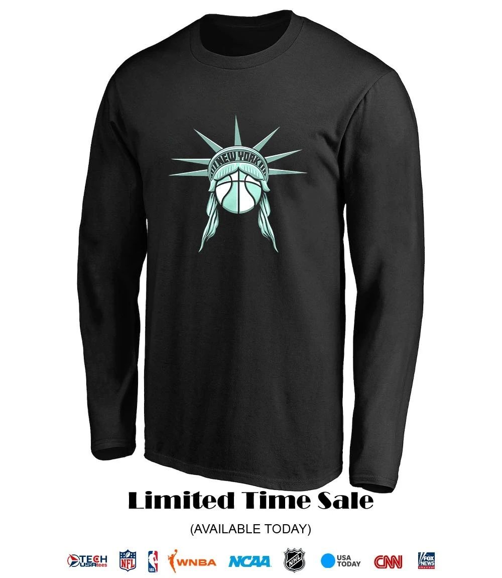 New York Liberty Basketball Liberty ball head shirt