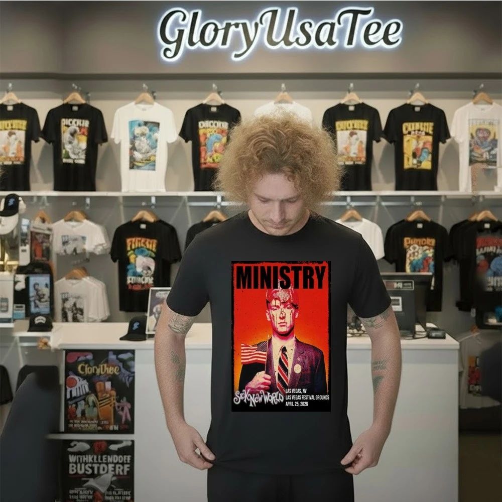 Ministry Concert Las Vegas NV April 25 2026 Shirt