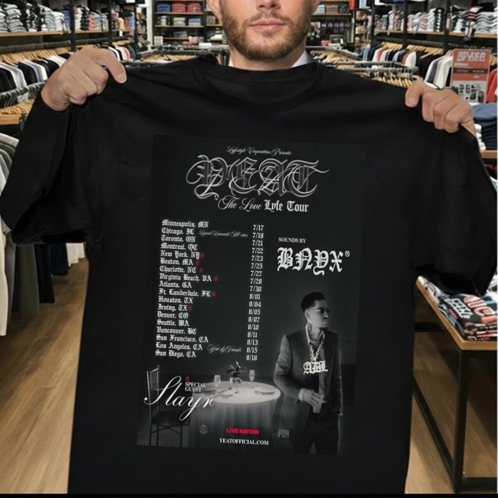 Yeat THE LOVE LYFE TOUR 20026 Shirt