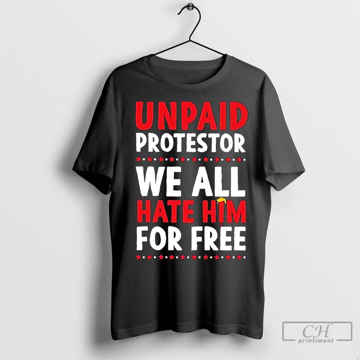 Classic Unpaid Protestor We All Hate Him For Free Anti Trump
