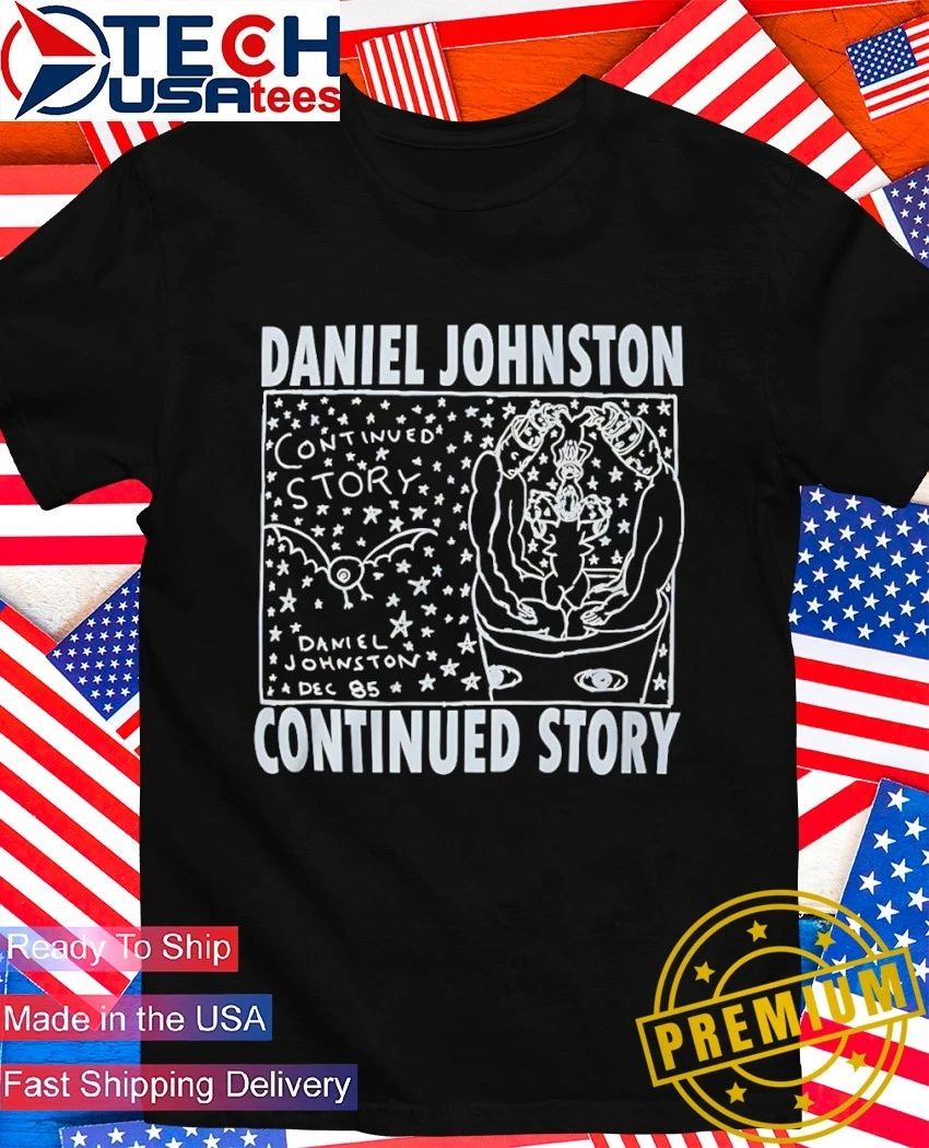 Daniel Johnston continued story shirt