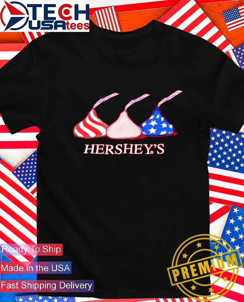Hershey’s American flag shirt