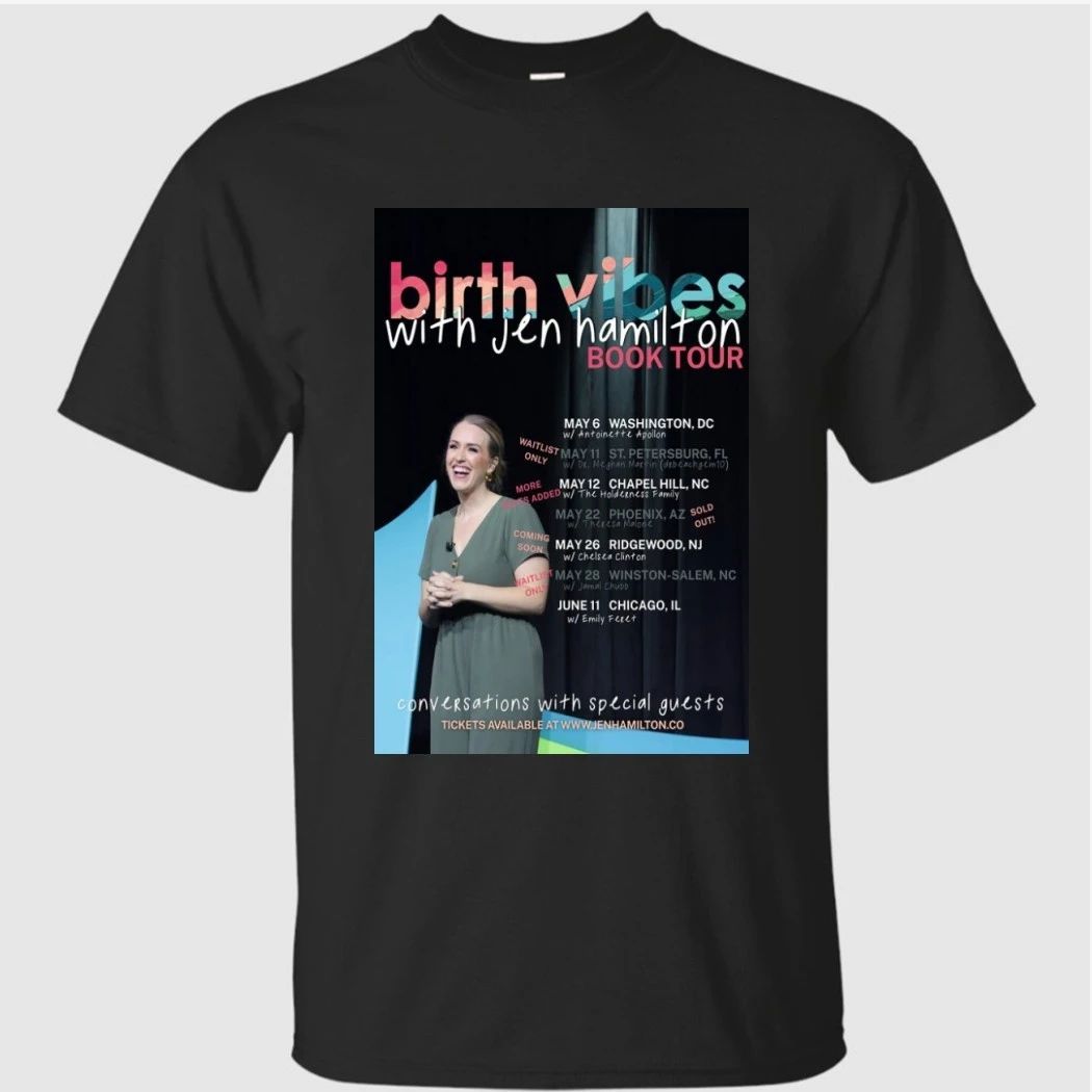 Jen Hamilton Book Tour 2026 Concert Poster Shirt