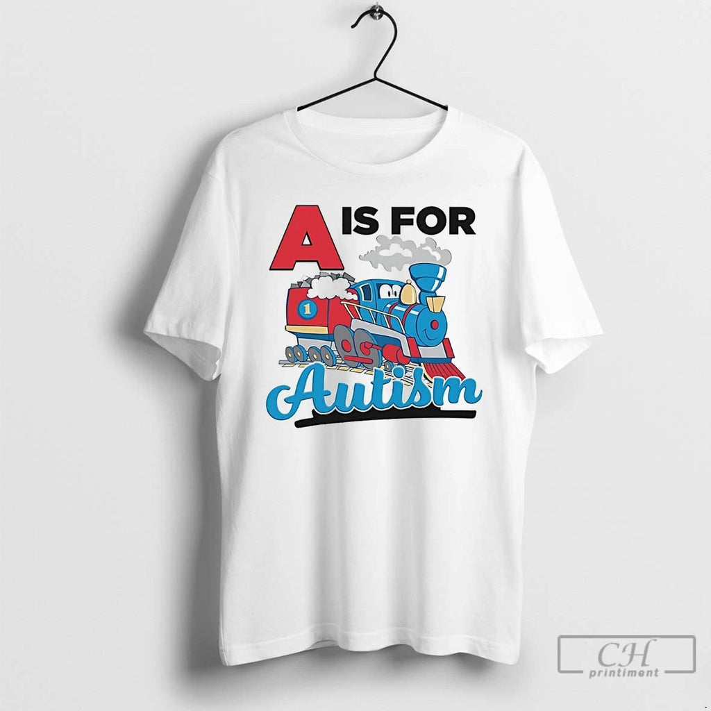 Premium Train A Is For Autism T Shirts