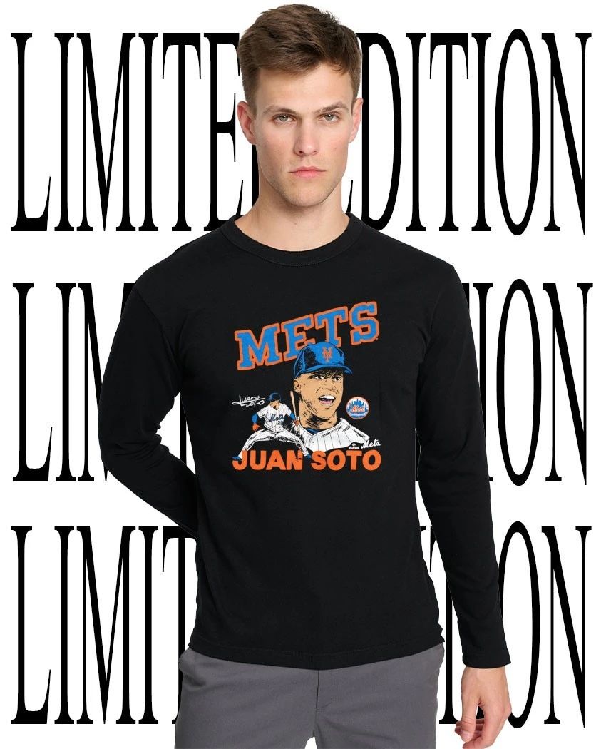 Juan Soto New York Mets Illustrated Baseball Player shirt