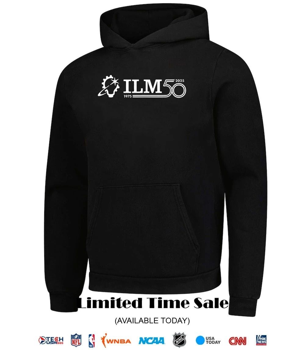 ILM 50th Anniversary 1975-2025 logo shirt