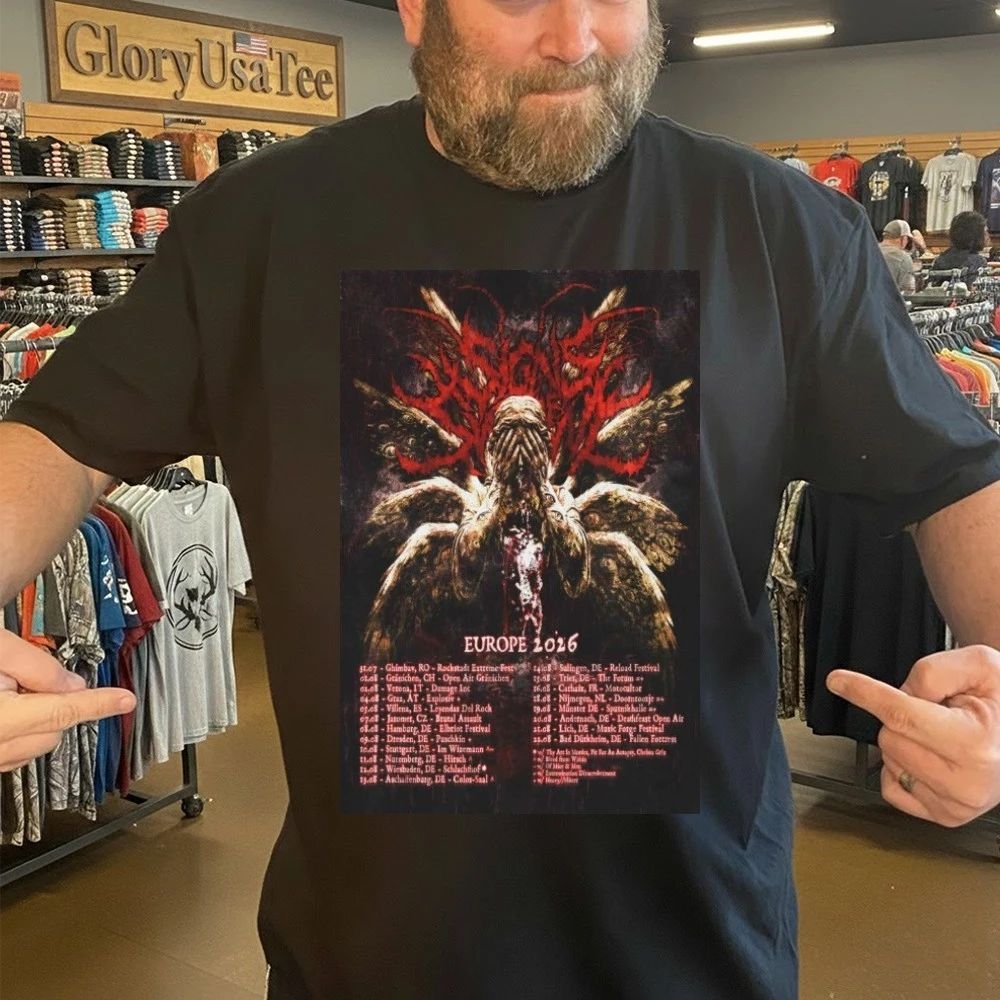 Signs Of The Swarm Europe Tour 26 Poster Shirt