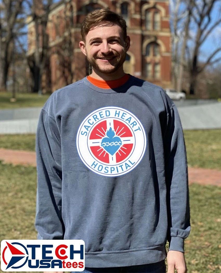 Sacred Heart Hospital logo shirt