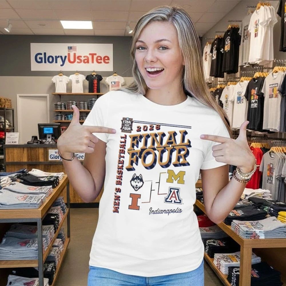Illinois Basketball 2026 Final Four Bracket Shirt