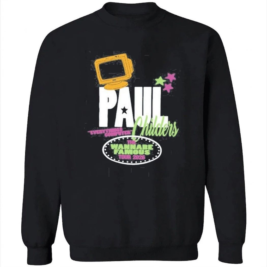 Paul Childers Tee The Wannabe Famous Tour 2026 Shirt