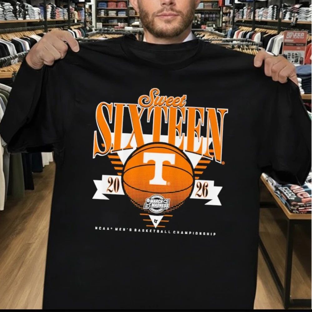 Tennessee Volunteers 2026 Sweet Sixteen Men’s Basketball Championship Shirt