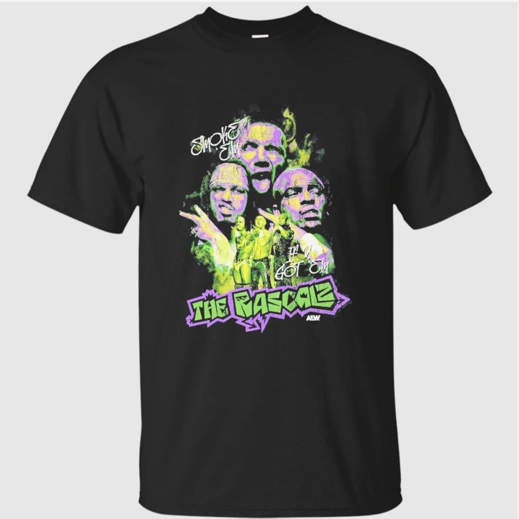 AEW The Rascalz Smoke ‘Em if You Got ‘Em T-Shirt