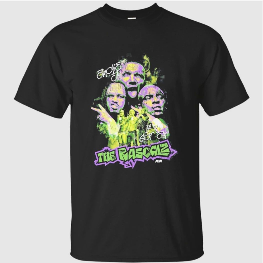 AEW The Rascalz Smoke ‘Em if You Got ‘Em T-Shirt