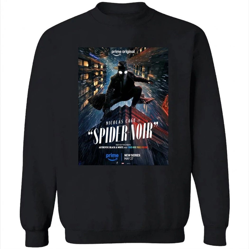 Spider-Noir Starring Nicolas Cage New Series Poster True Hue Full Color Version Shirt