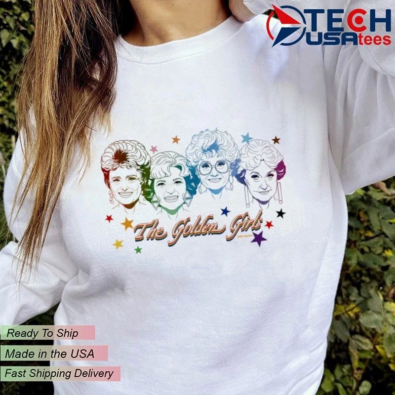 The Golden Girls colorful shirt