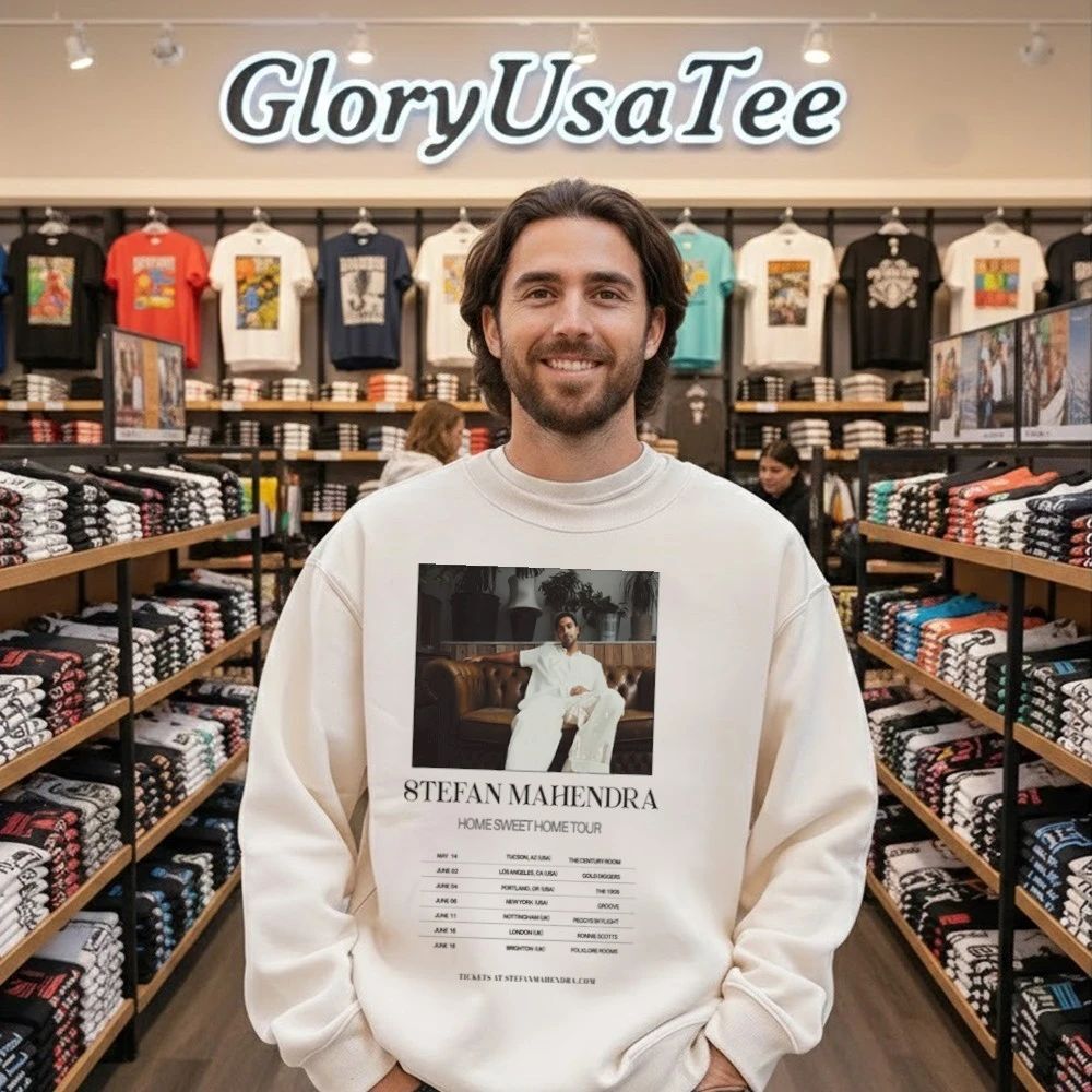 Stefan Mahendra Home Sweet Home Tour 2026 Poster Shirt