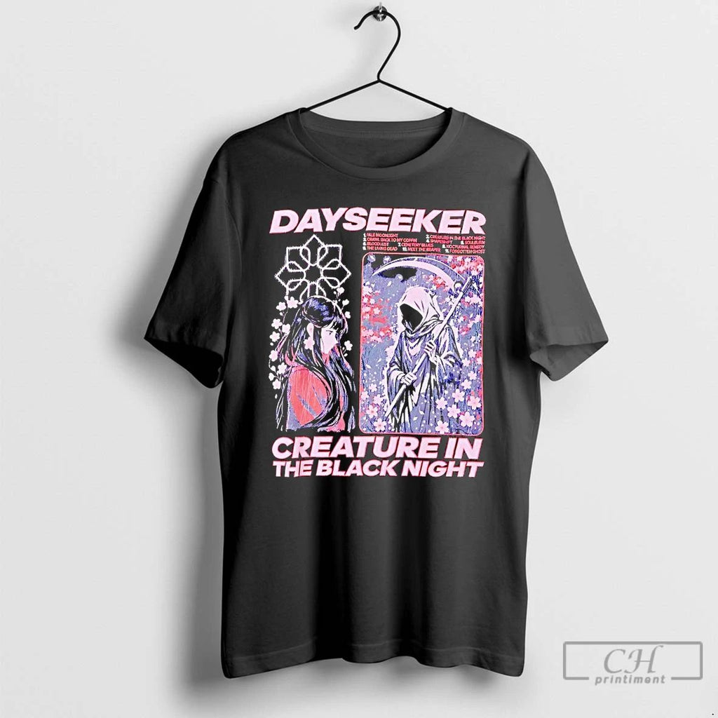 Premium Dayseeker Creature In The Black Night T Shirts
