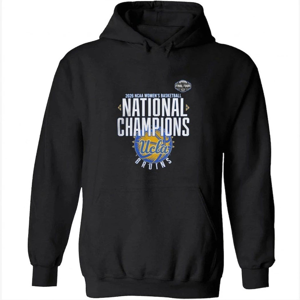 UCLA Bruins 2026 NCAA Women’s Basketball National Champions Locker Room T-Shirt