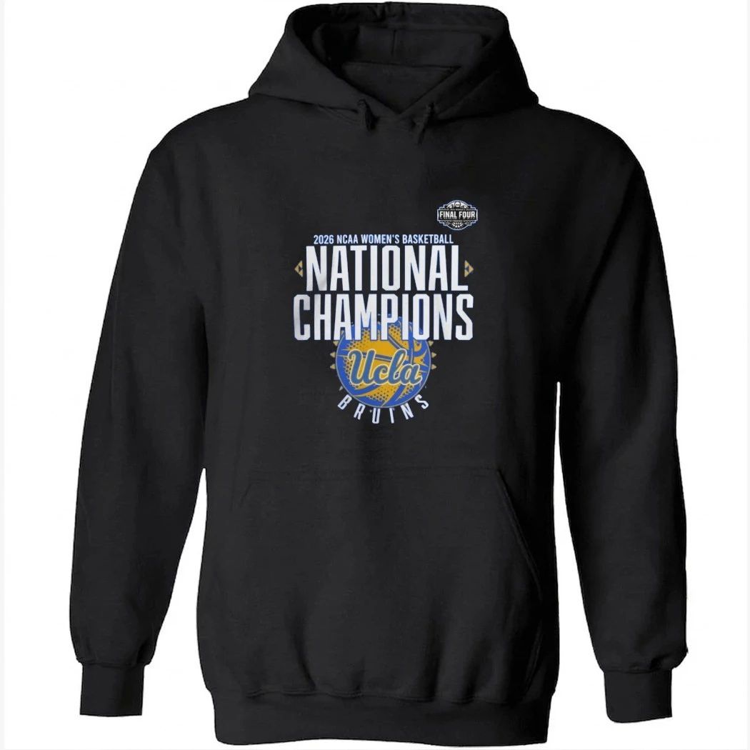 UCLA Bruins 2026 NCAA Women’s Basketball National Champions Locker Room T-Shirt