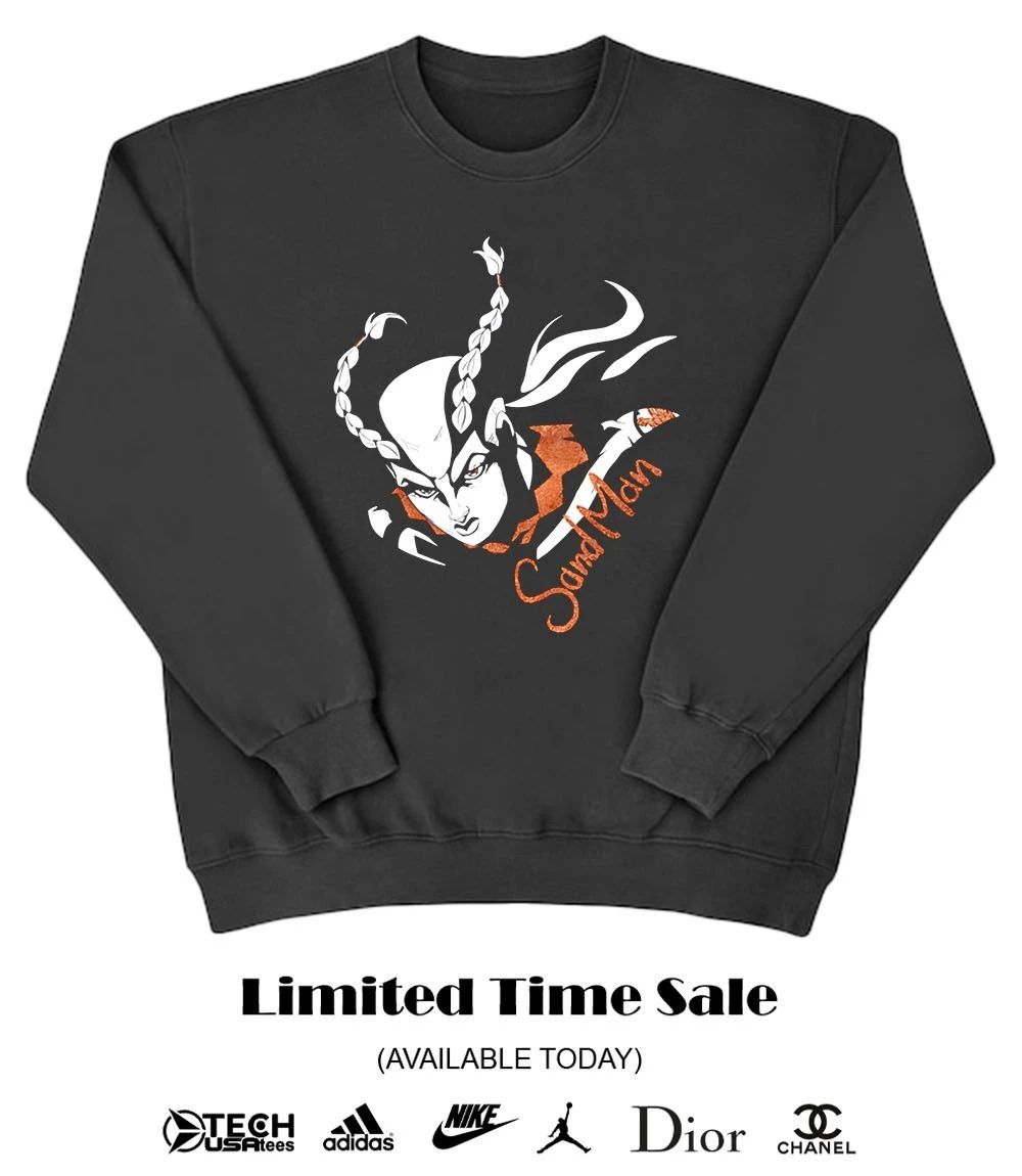 Sandman Steel Ball Run JoJo’s Bizarre Adventure shirt