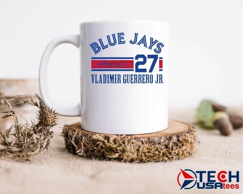 Toronto Blue Jays Baseball Vladimir Guerrero Jr. No. 27 signature shirt