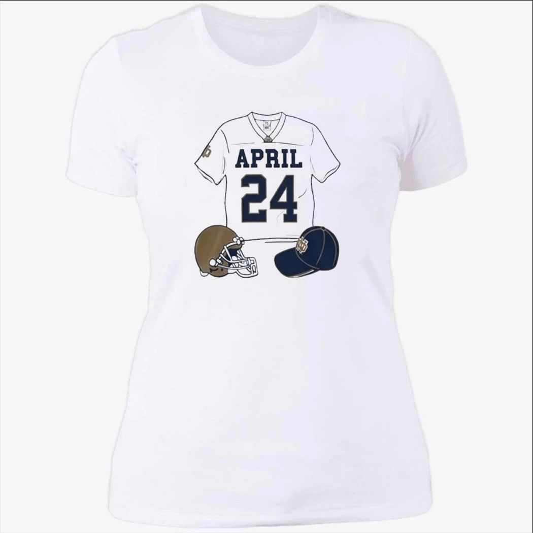 The Shirt 2026 unveiled on Notre Dame’s campus Helmet Shirt