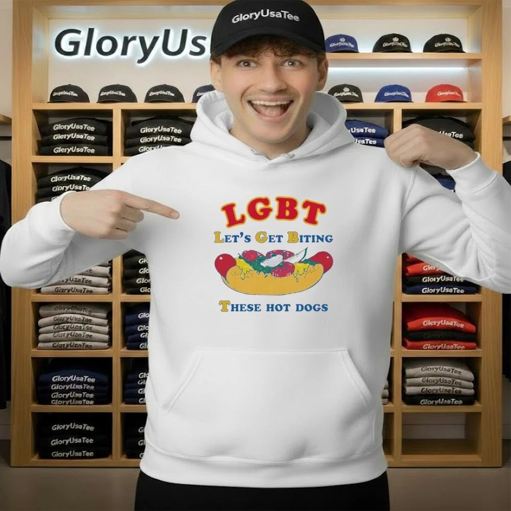 LGBT Let’s Get Biting These Hot Dogs Shirt
