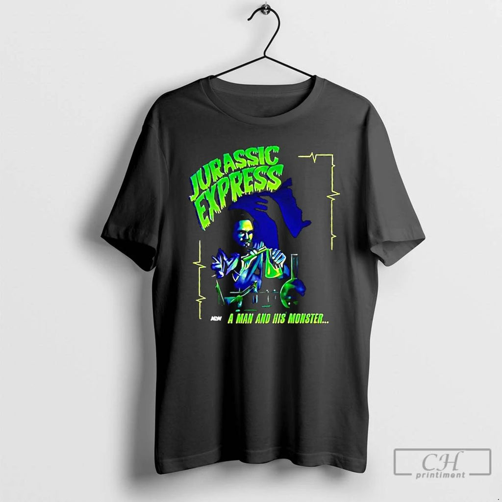 Classic Jurassic Express A Man And His Monster T Shirts