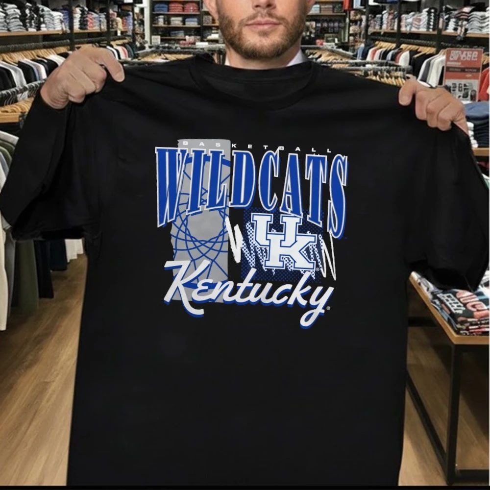 Kentucky Wildcats Men’s Basketball Graphic Tri-Blend T-Shirt