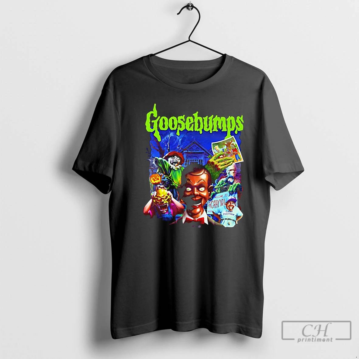 Classic Goosebumps Cartoon Halloween 2025 T Shirts